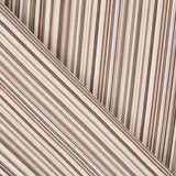 Teflon Outdoor Cloth Small Brown Stripe - Ribes y Casals
