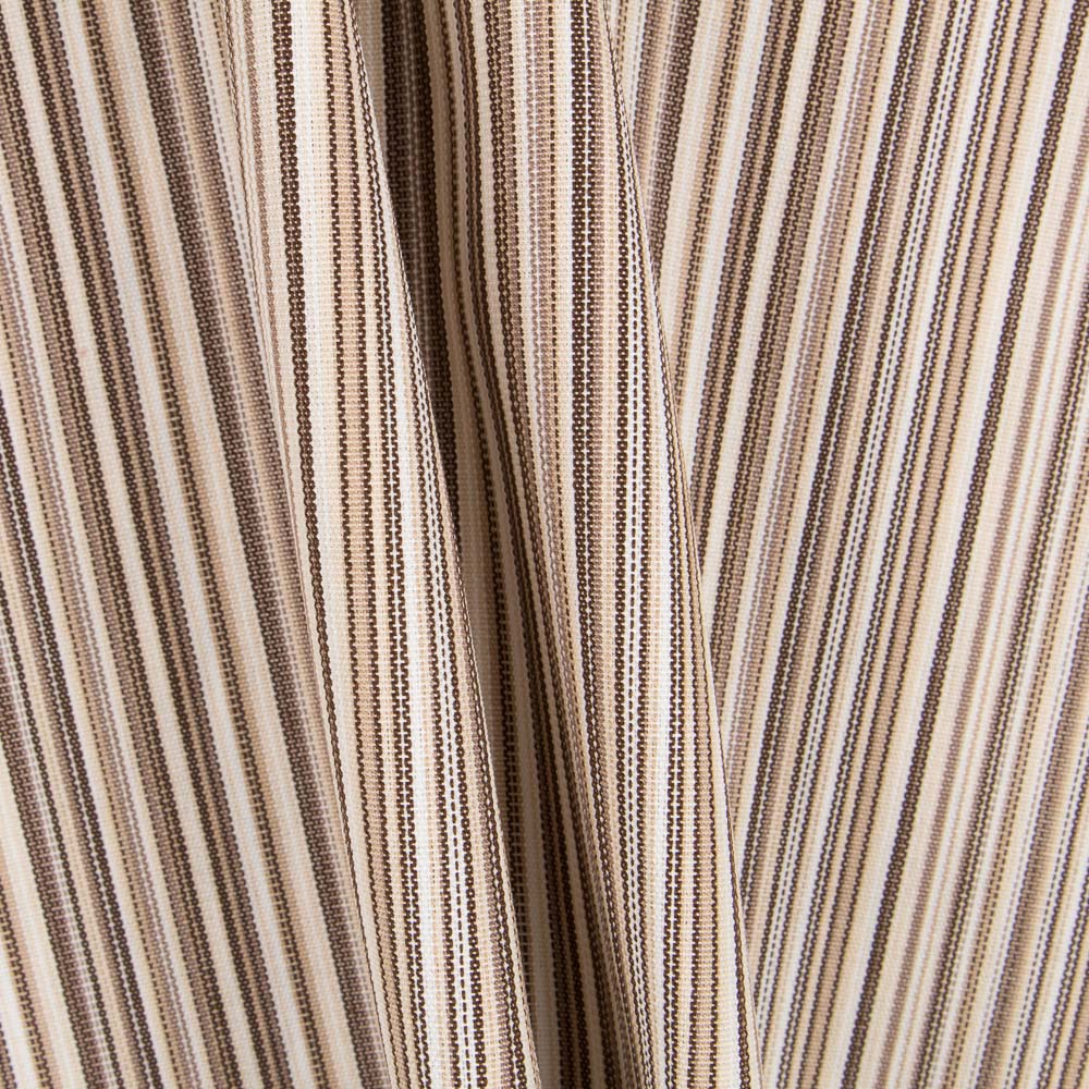 Teflon Outdoor Cloth Small Brown Stripe - Ribes y Casals