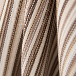 Teflon Outdoor Cloth Small Brown Stripe - Ribes y Casals