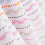 Cotton Fabric Bayadere Pink - Ribes y Casals
