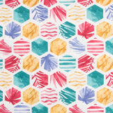 Multicolor Hexagonal Print Canvas - Ribes y Casals