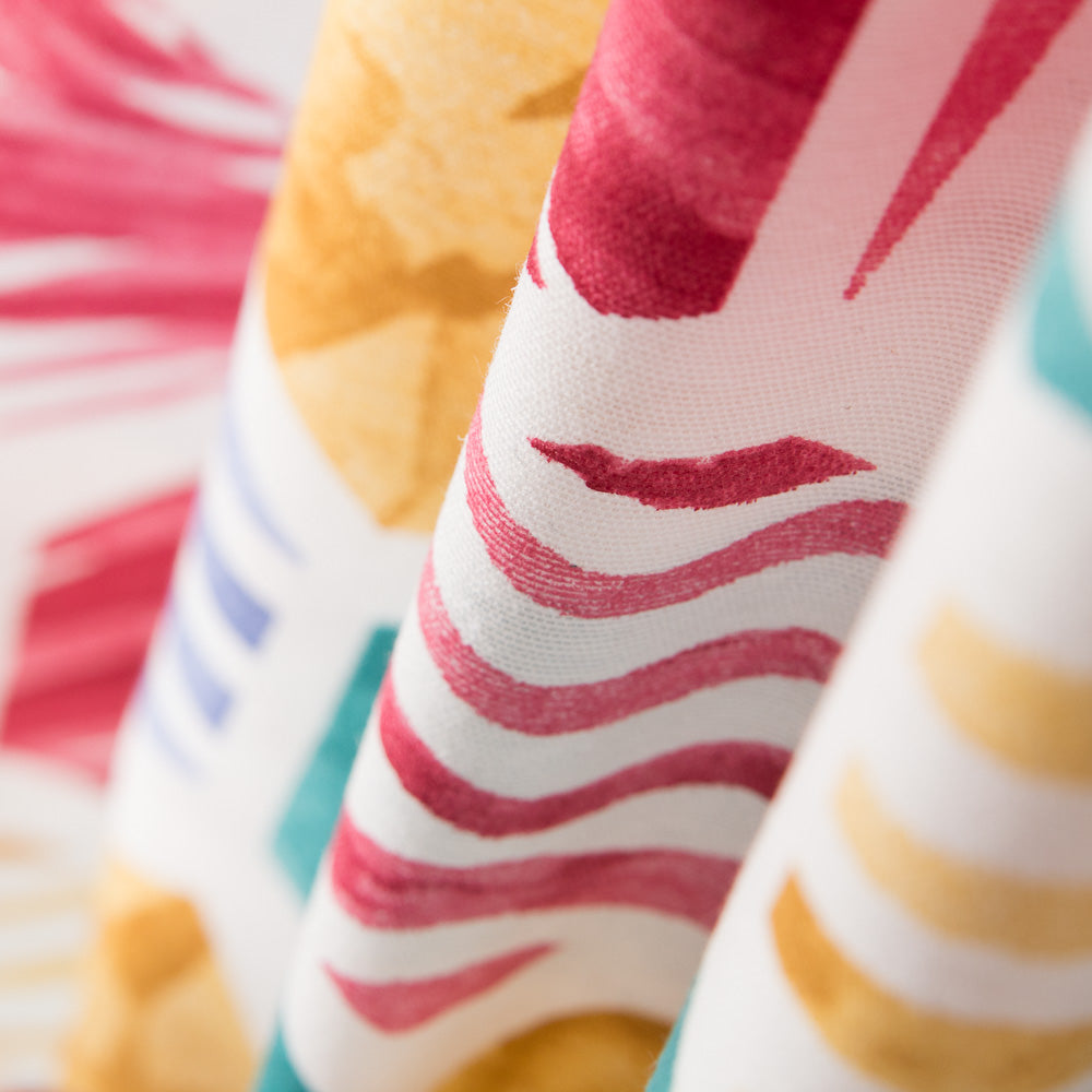 Multicolor Hexagonal Print Canvas - Ribes y Casals