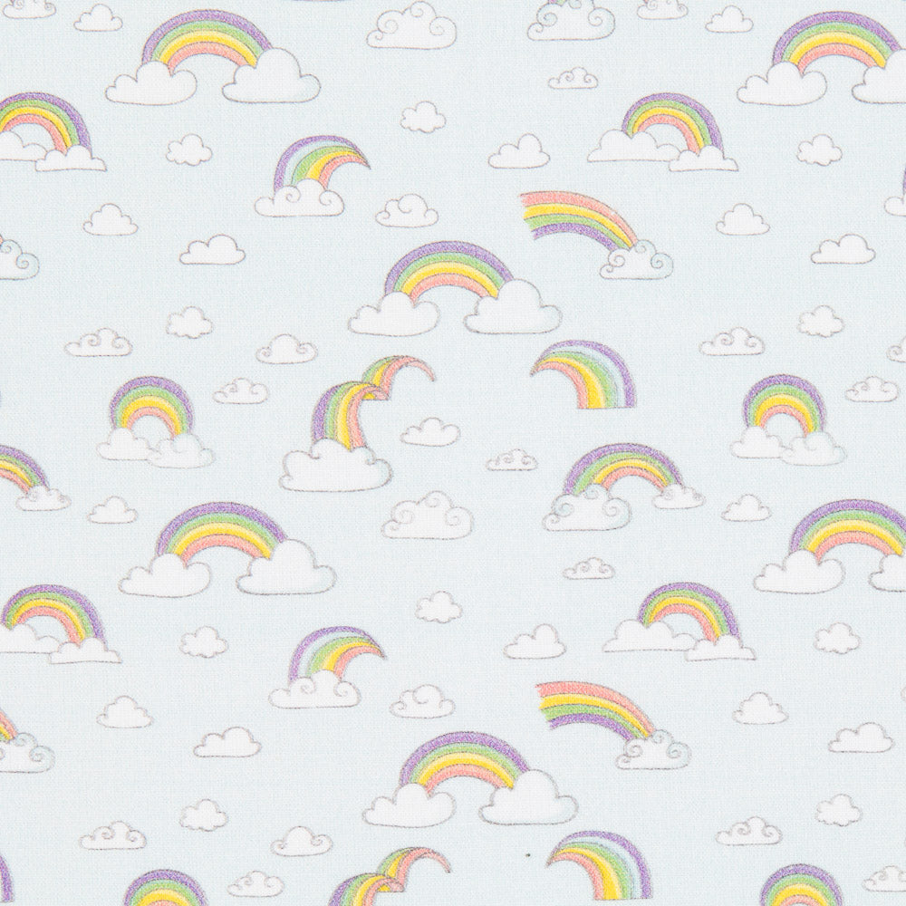 Cotton Fabric Tiny Rainbow - Ribes y Casals