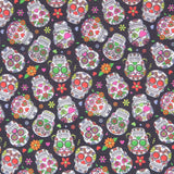 Multicolor Catrinas Poplin Fabric - Ribes y Casals