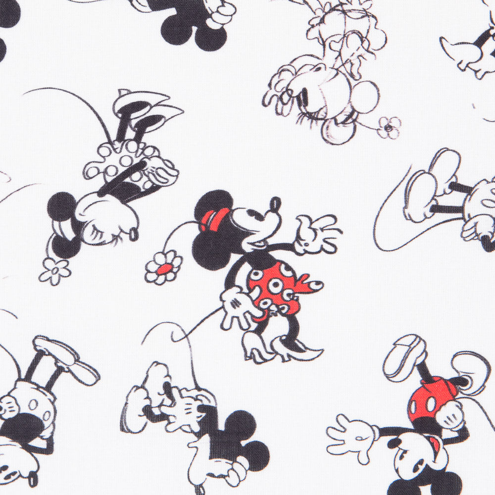 Cotton Mickey Black White - Ribes y Casals