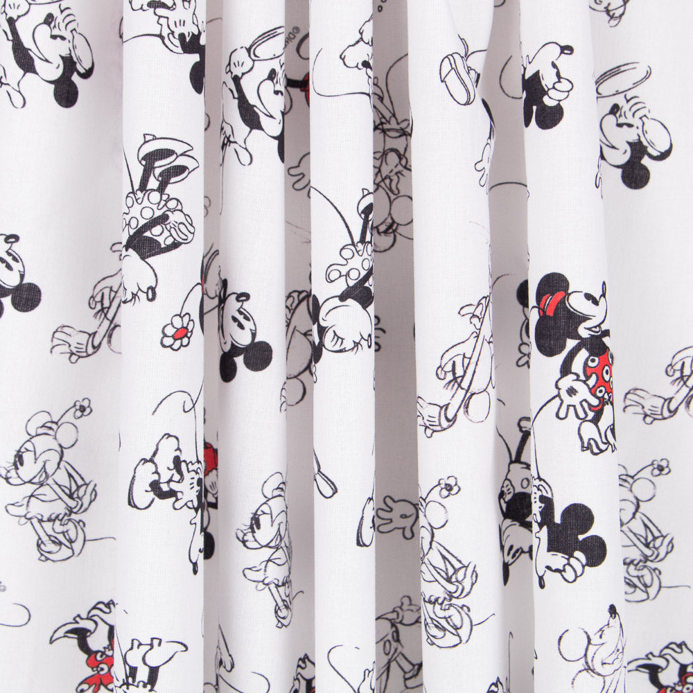 Cotton Mickey Black White - Ribes y Casals