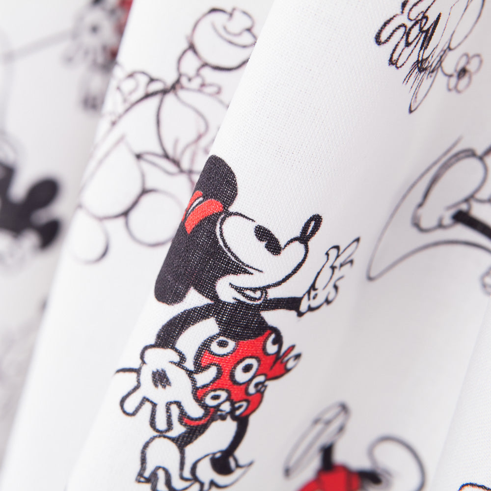 Cotton Mickey Black White - Ribes y Casals