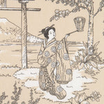 Geisha Anti-Stain Beige Tablecloth - Ribes y Casals