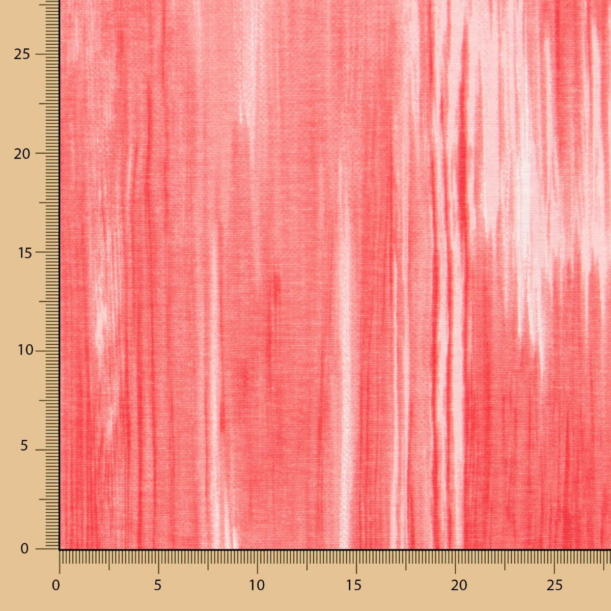 Cascade Red Print Canvas - Ribes y Casals