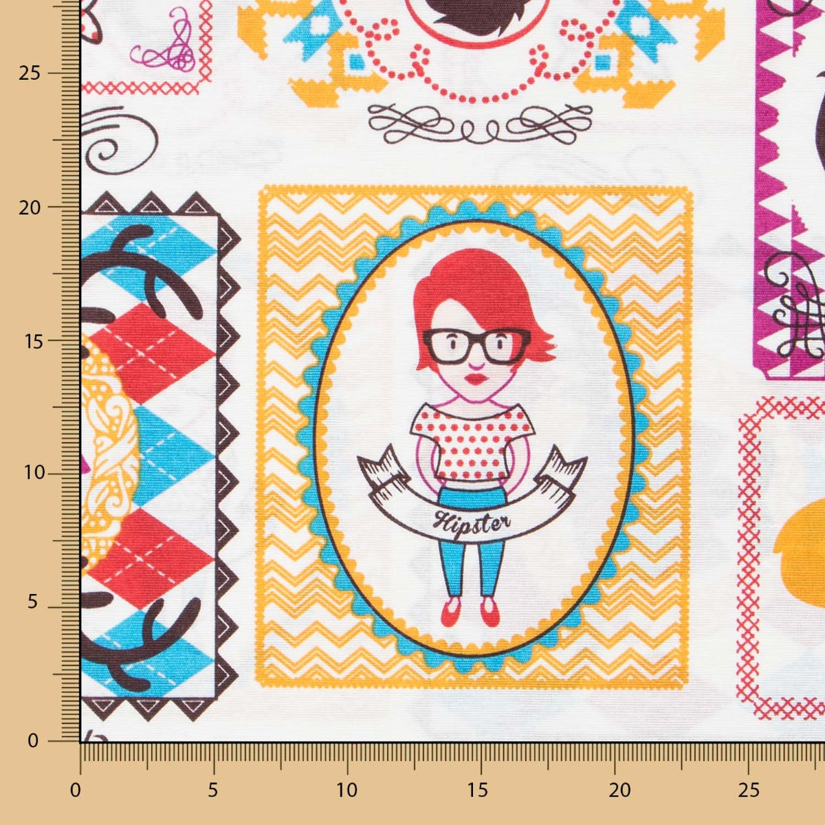 Hipster Print Canvas - Ribes y Casals