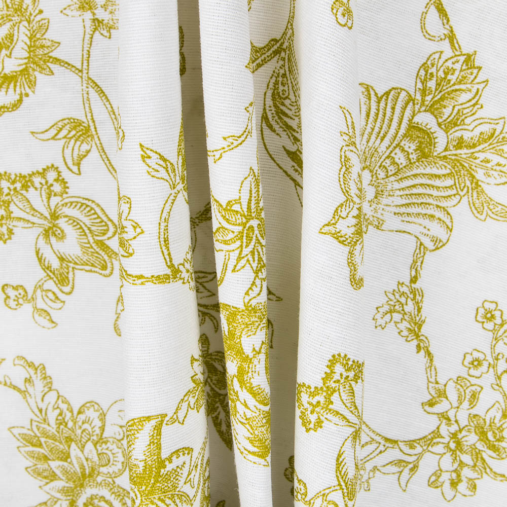 Romantic Green Print Canvas - Ribes y Casals