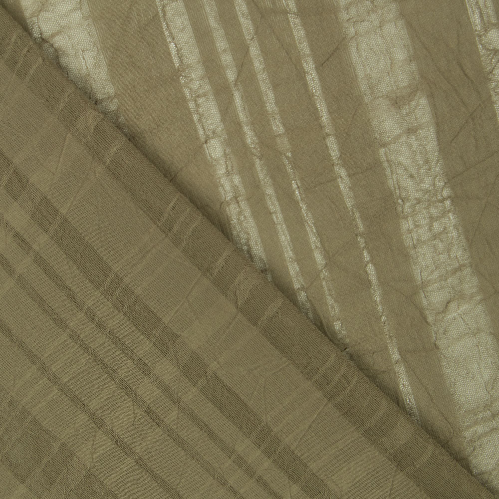 Green Stripe Rustic Fabric - Ribes y Casals