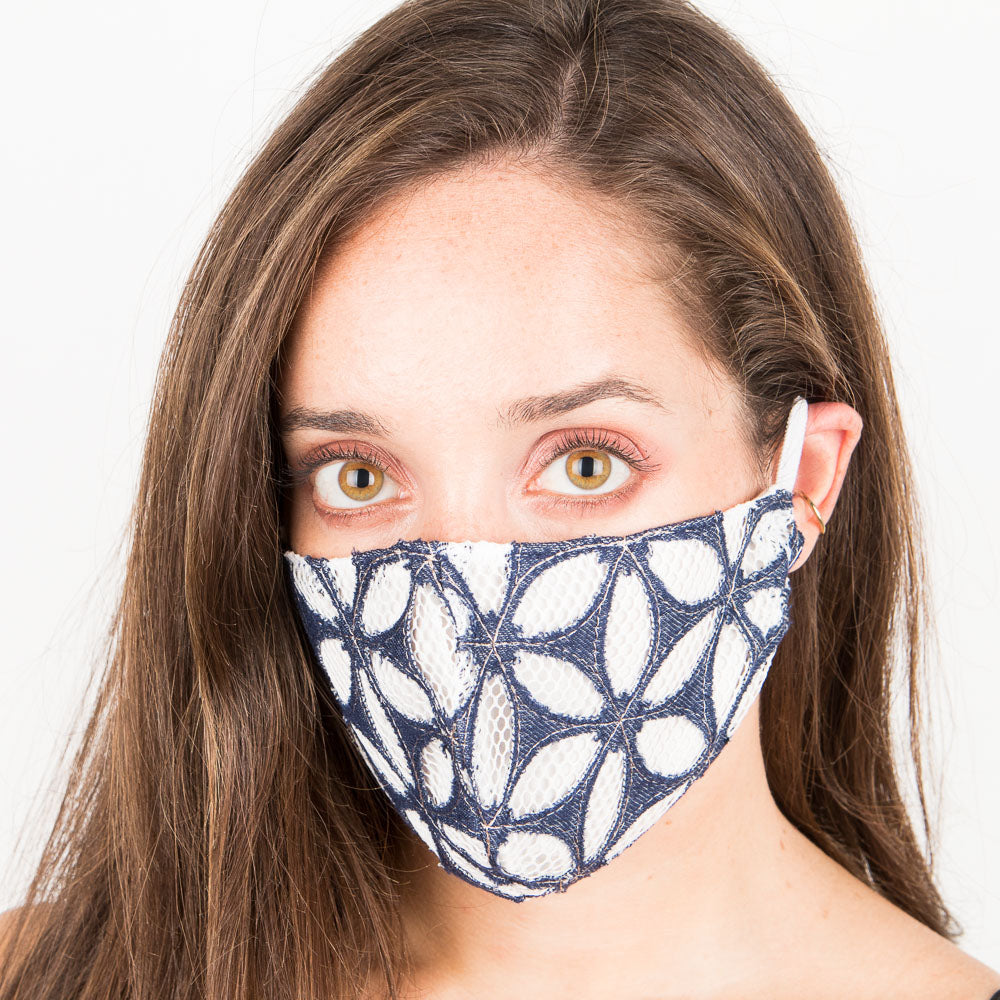 Protective Mask Lace Jean - Ribes y Casals