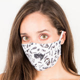 White Protective Mask - Ribes y Casals