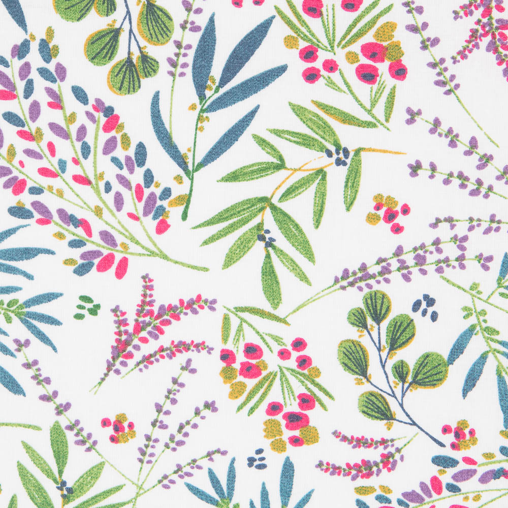 Herbs Ecru Anti-stain Cotton - Ribes y Casals