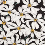 Bielástico Flores Negro - Ribes y Casals