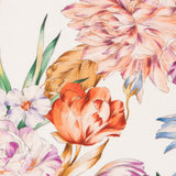 Crepe Matt Pink Flowers - Ribes y Casals