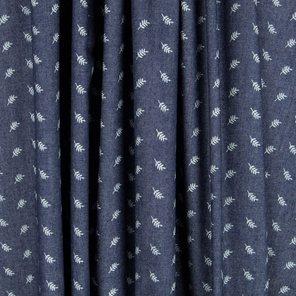 Dark Olive Cotton Denim - Ribes y Casals