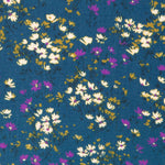 Winter Blue Viscose Crepe - Ribes y Casals
