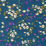 Winter Blue Viscose Crepe - Ribes y Casals