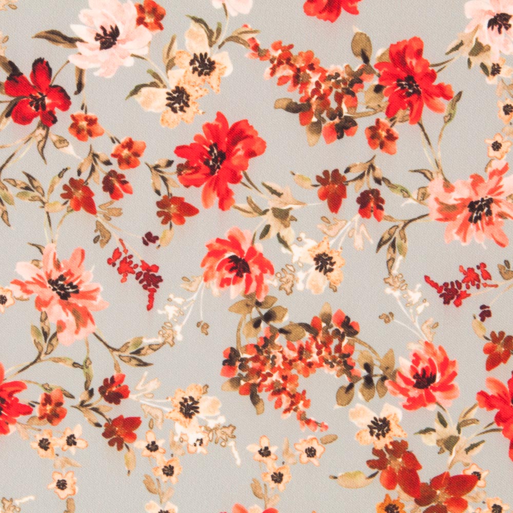 Spandex Smooth Floral - Ribes y Casals