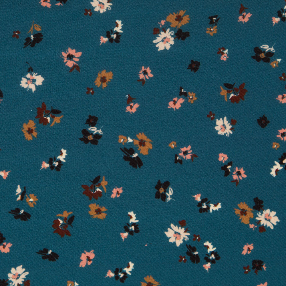 Spandex Smooth Duck Flowers - Ribes y Casals