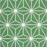 Geometrics Green Upholstery Canvas - Ribes y Casals