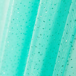 Glossy Tulle Fabric Aquamarine - Ribes y Casals