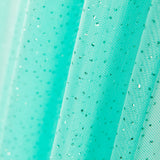 Glossy Tulle Fabric Aquamarine - Ribes y Casals