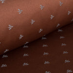 Jacquard Fleur de Lis Brown - Ribes y Casals