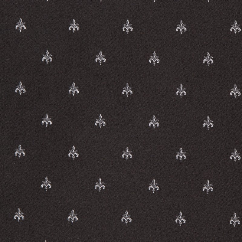 Jacquard Fleur de Lis Black - Ribes y Casals