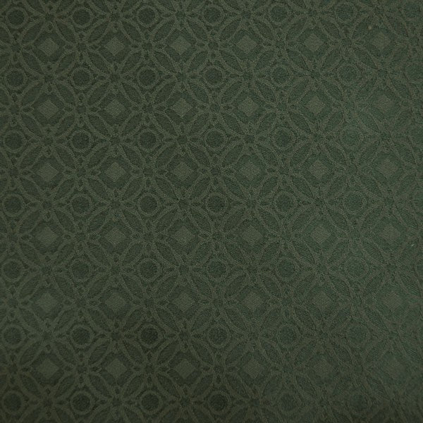 Jacquard Geometrical Bottle Green - Ribes y Casals