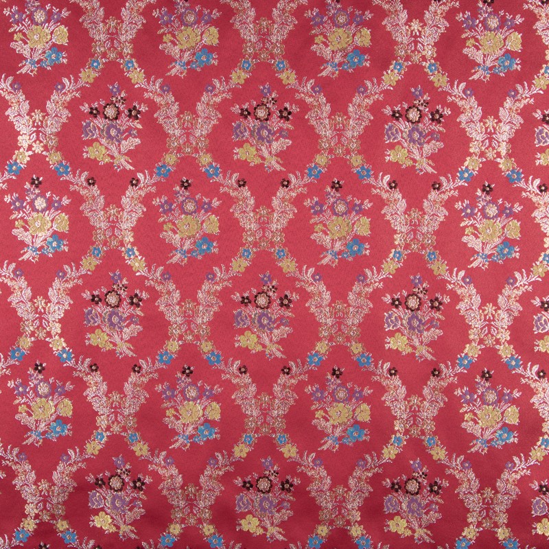 Jacquard Lurex Bouquet Yellow - Ribes y Casals