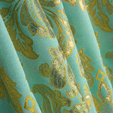 Jacquard Brocade Florence Blue and Gold - Ribes y Casals
