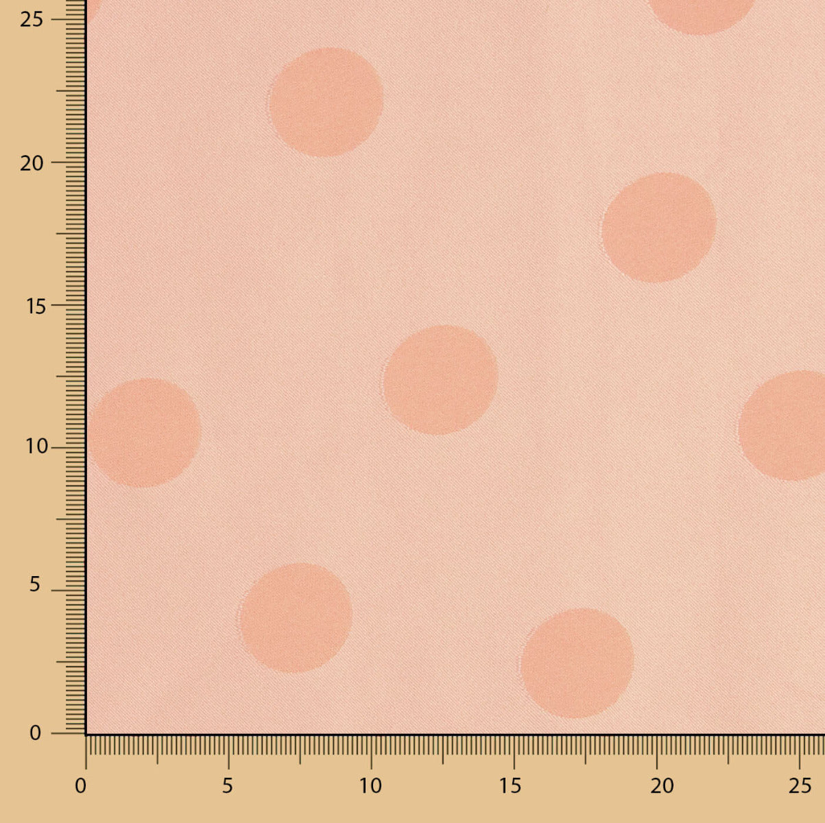 Jacquard 3cm dots Pink - Ribes y Casals