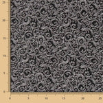 Black Damask Jacquard - Ribes y Casals