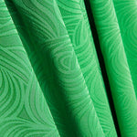 Jacquard Spandex Waves Green - Ribes y Casals