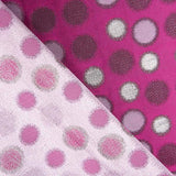 Brocade Dots Fuchsia Silver - Ribes y Casals