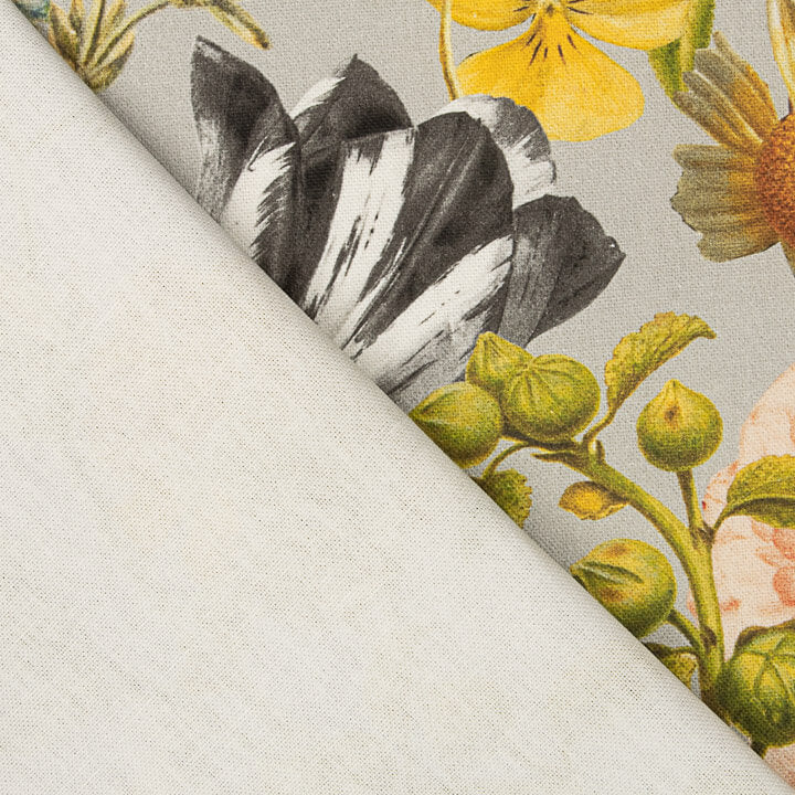 Printed Cotton Canvas: Exotic Garden – Birds and Flowers - Ribes y Casals