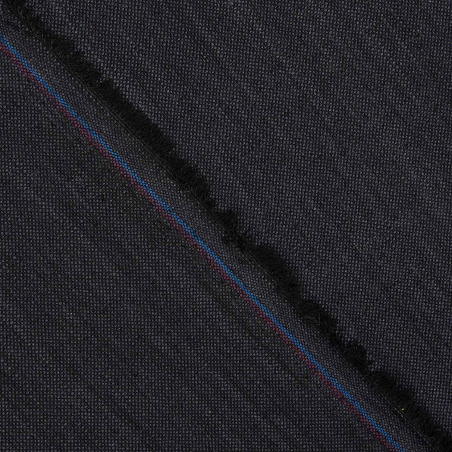 Navy blue marbled wool mat - Ribes y Casals