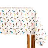 Resin-coated tablecloth Teckel Pop - Ribes y Casals
