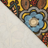 Yellow Bohemian Jungle Printed Cotton Canvas - Ribes y Casals