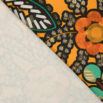 Orange Bohemian Jungle Printed Cotton Canvas - Ribes y Casals
