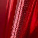 Red Print Foil Fabric - Ribes y Casals