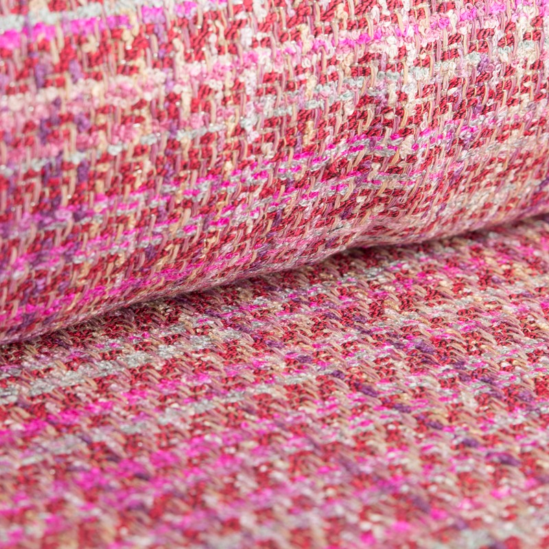 Chanel Wool Checks Fuchsia - Ribes y Casals