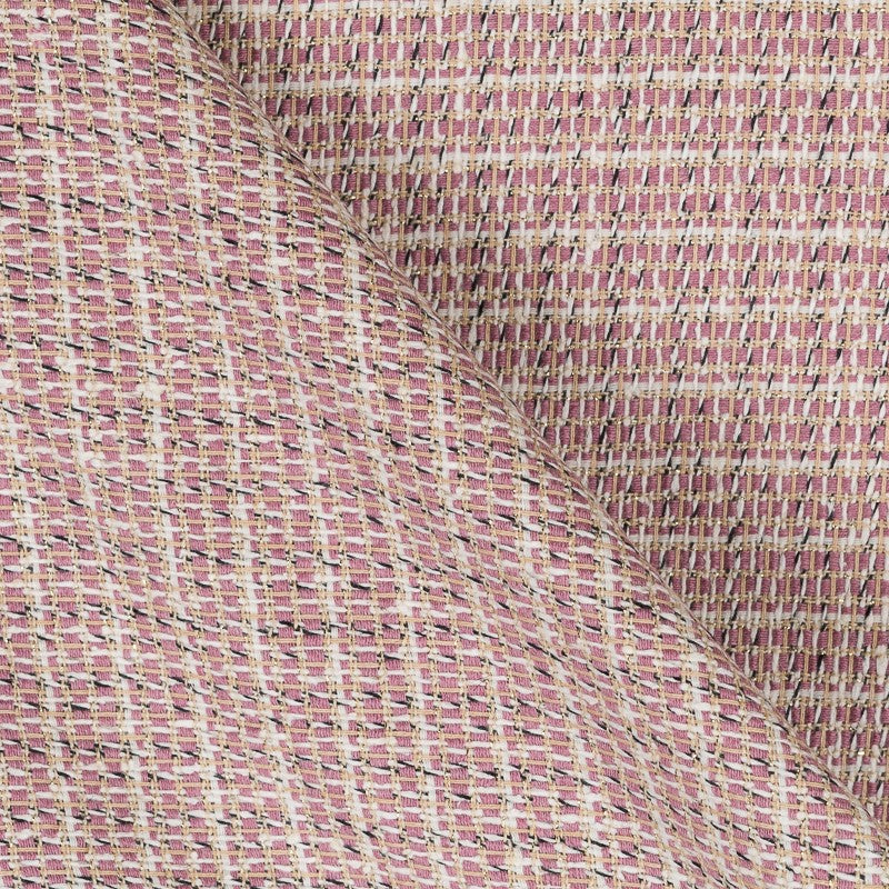 Wool Chanel Lurex Pink - Ribes y Casals