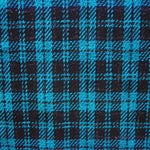 Wool Checks Petrol Blue - Ribes y Casals