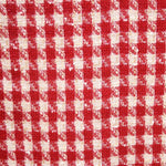 Wool Checks Red White - Ribes y Casals