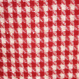 Wool Checks Red White - Ribes y Casals