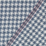 Wool Houndstooth Blue - Ribes y Casals